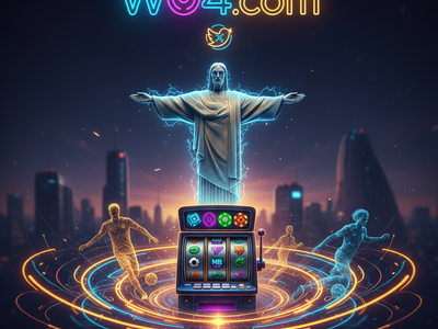 Controle de videogame neon